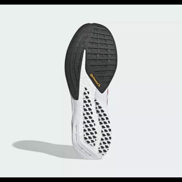 Adidas Adizero Pro DNA Running Shoes Cloud‎ White/Solar Red GX5081 Men\'s main image 6